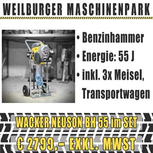 Wacker Neuson BH 55 Aktionsset